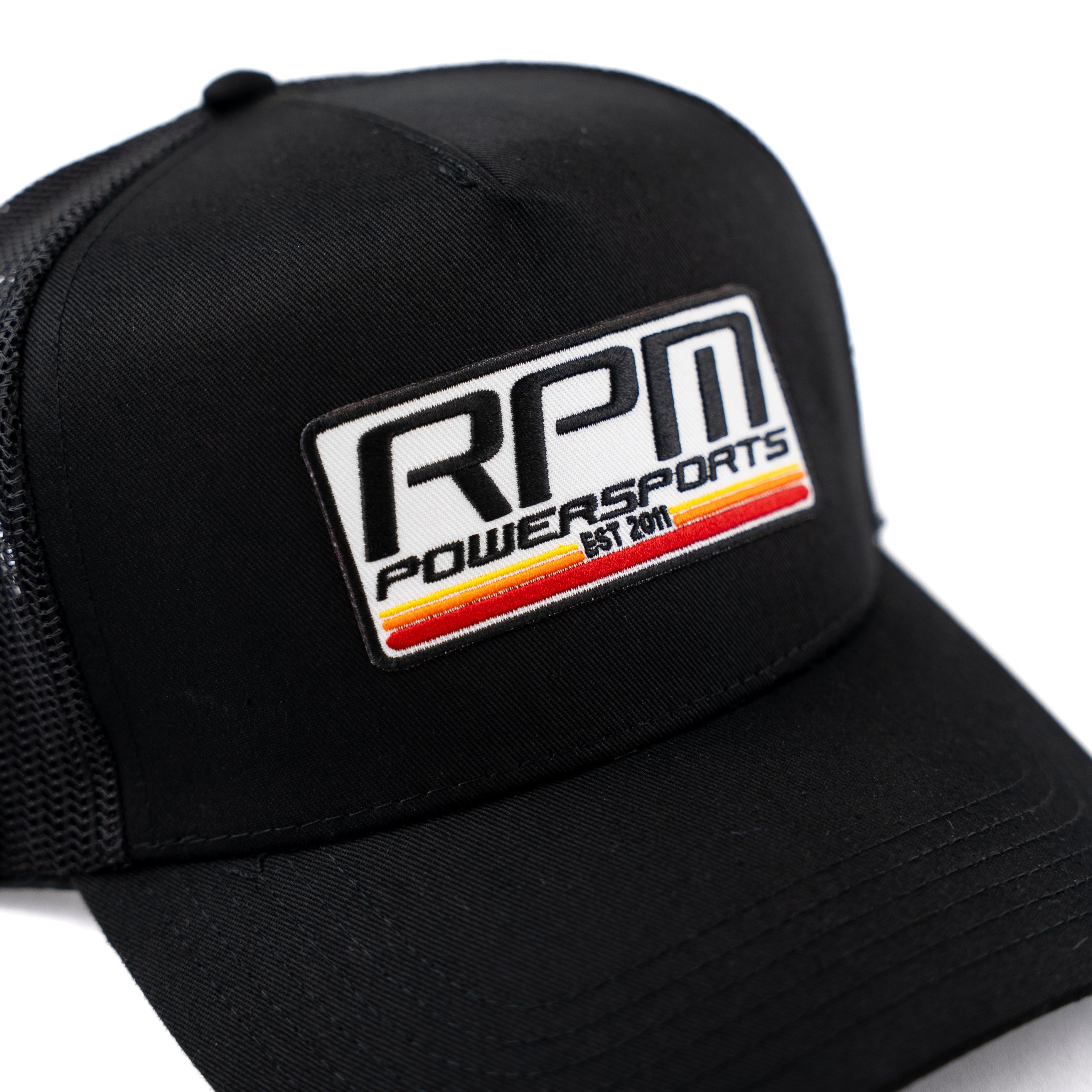 RPM Black Trucker Hat