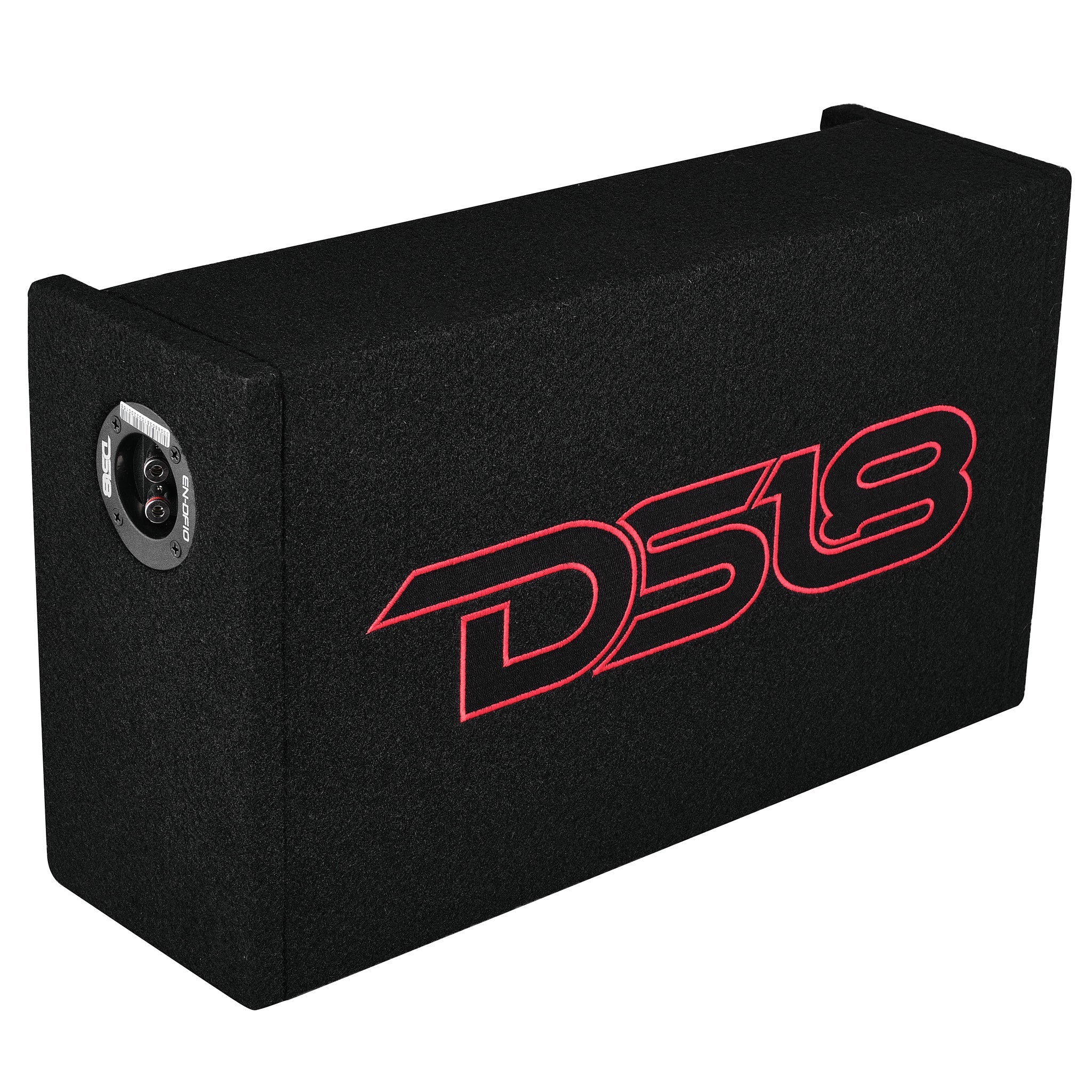 10" Loaded Shallow Down Fire Subwoofer Enclosure 300 Watts Rms