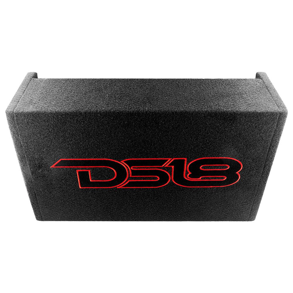 10" Loaded Amplified Shallow Down Fire Subwoofer Enclosure 250 Watts Rms