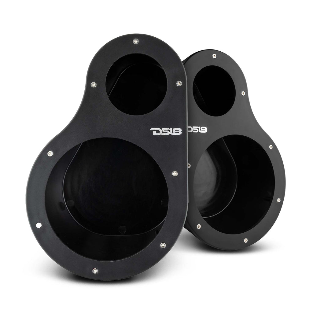 High Density Abs 2-Way Universal Pod 1 X 6.5" Loudspeaker and 1 x 1.5" Tweeter