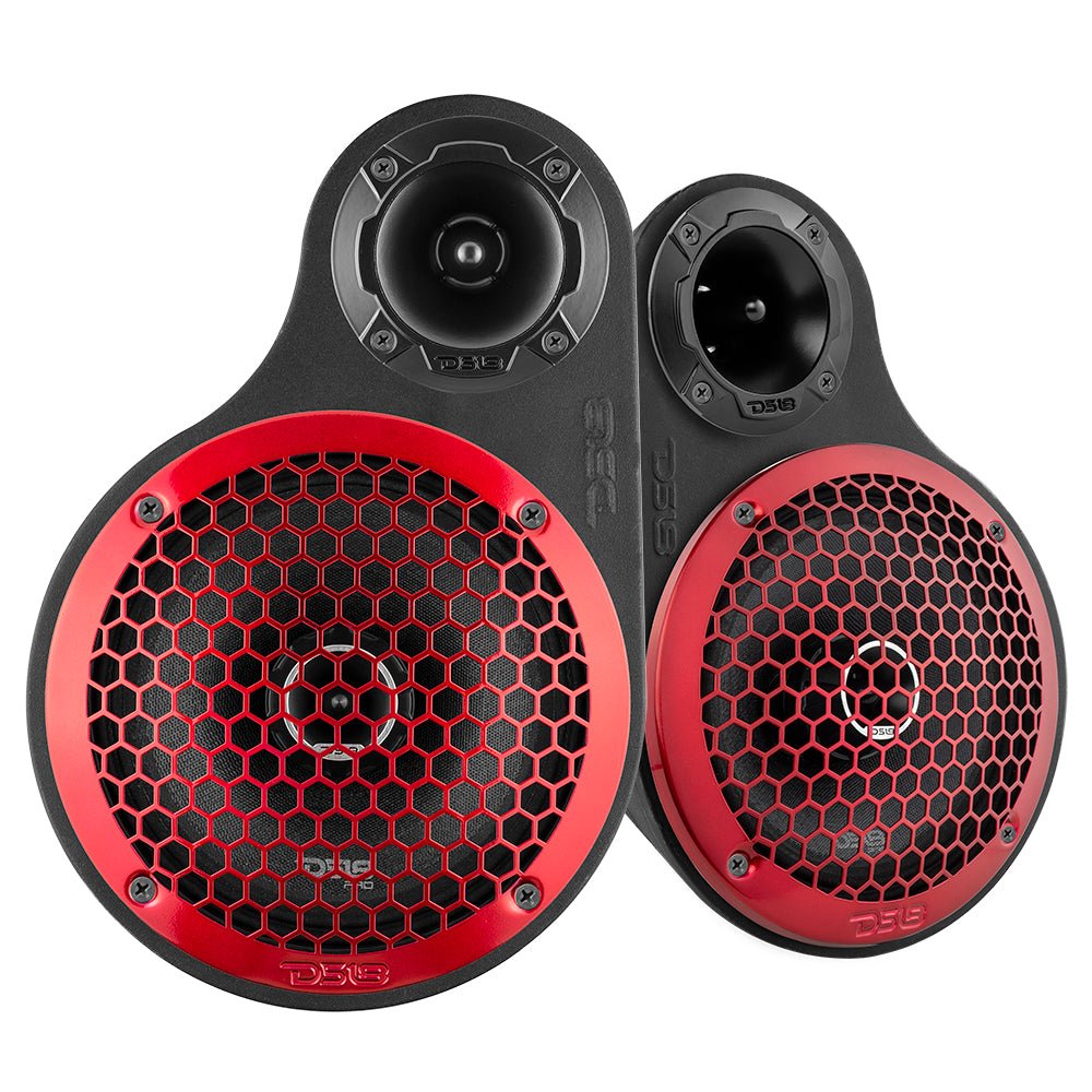 High Density Abs 2-Way Universal Pod 1 X 8" Loudspeaker and 1 X 3.78” Tweeter
