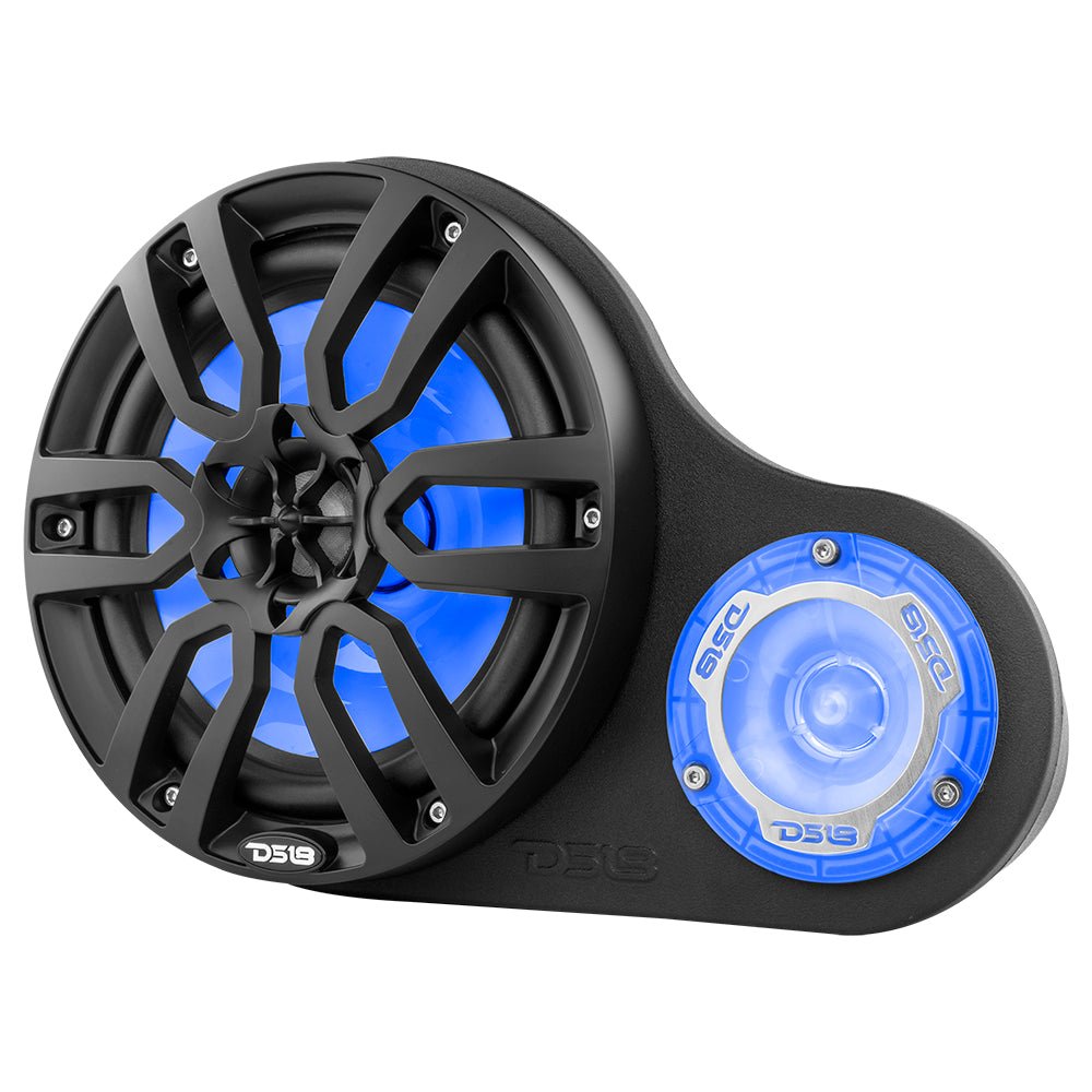High Density Abs 2-Way Universal Pod Loaded With 8" Loudspeaker and 1 X 3.78” Tweeter