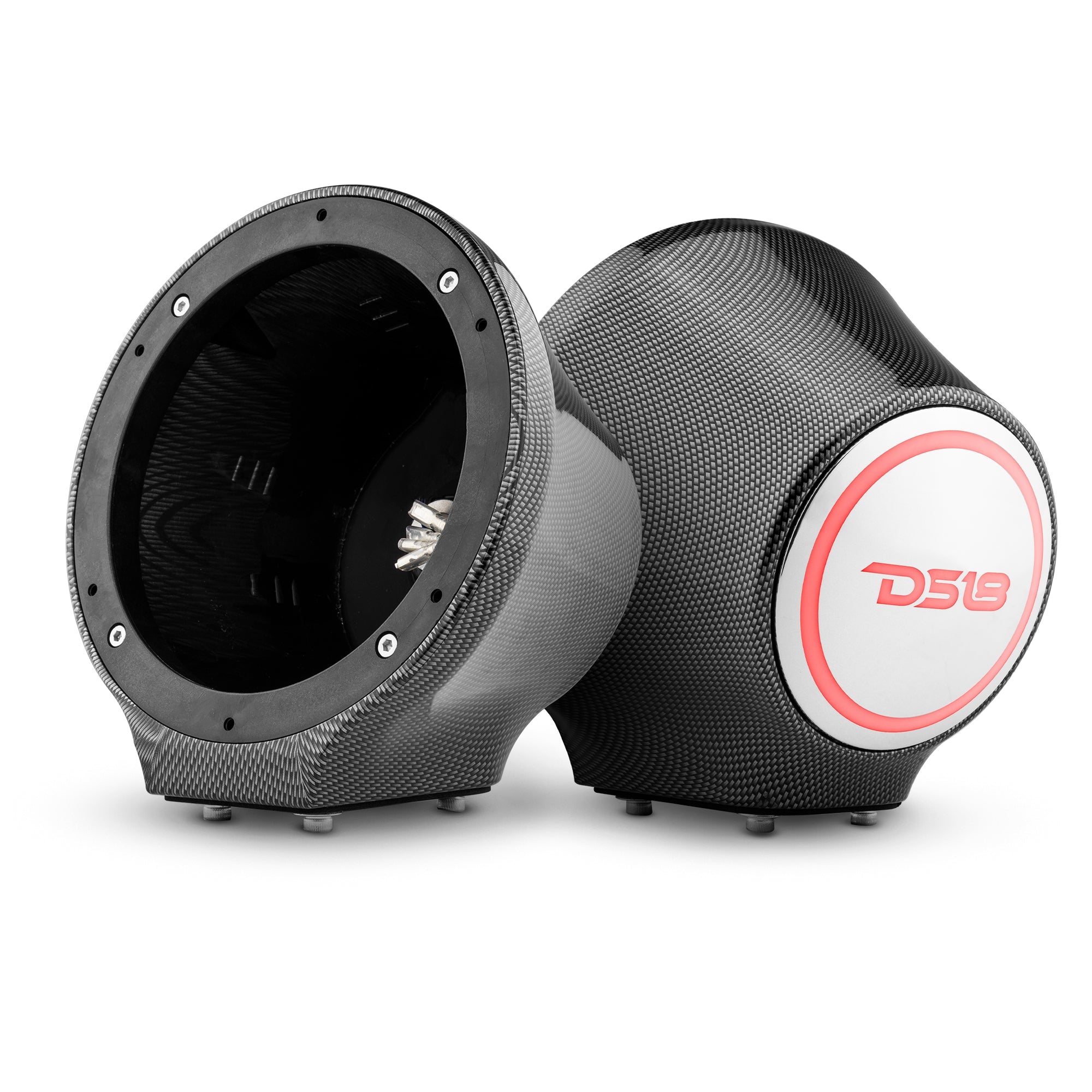 6.5” Universal Flat Mount Kick Panel Speaker Pod – Jet Skis, Jeeps, Motorcycles – RGB LED Lights
