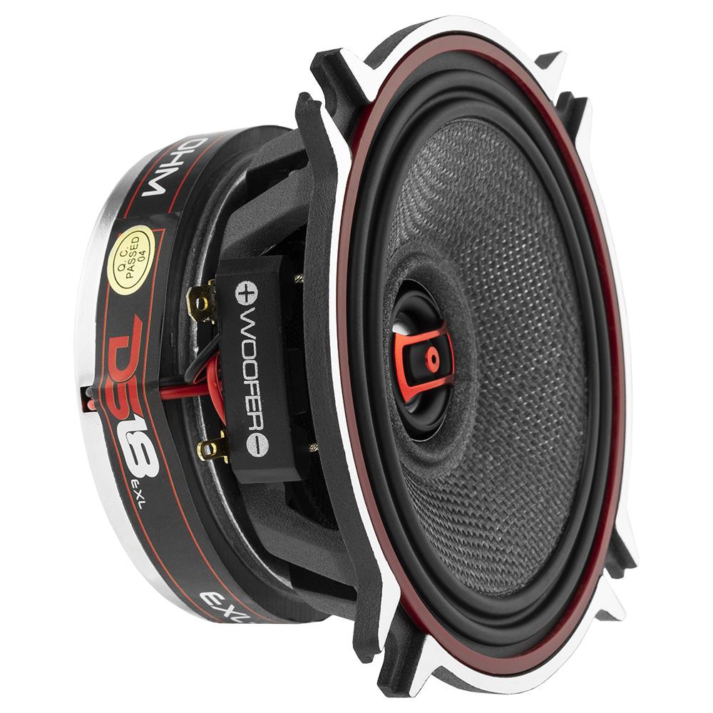 EXL 4" 2-Way Coaxial Speaker with Fiber Glass Cone | 60W RMS 3-Ohm