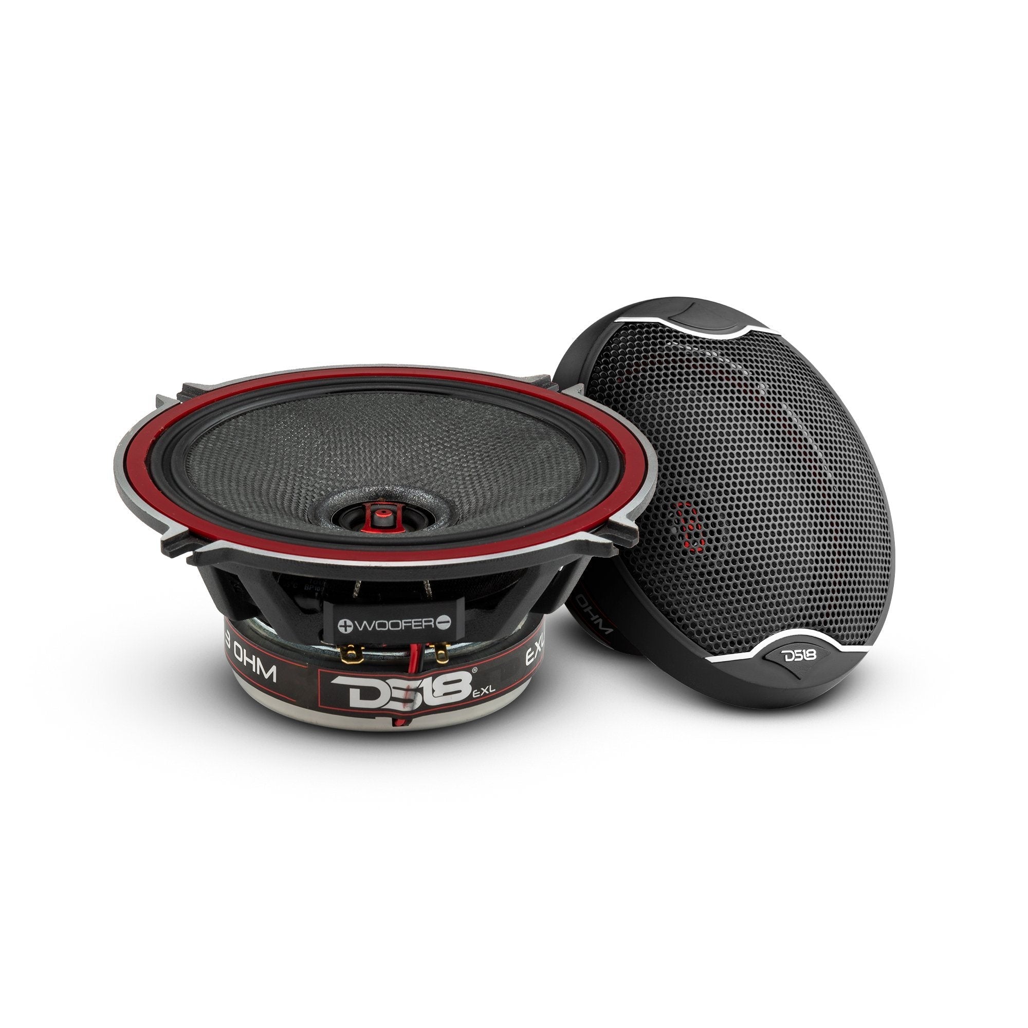 EXL 5.25" 2-Way Coaxial Speaker with Fiber Glass Cone | 80W RMS 3-Ohm