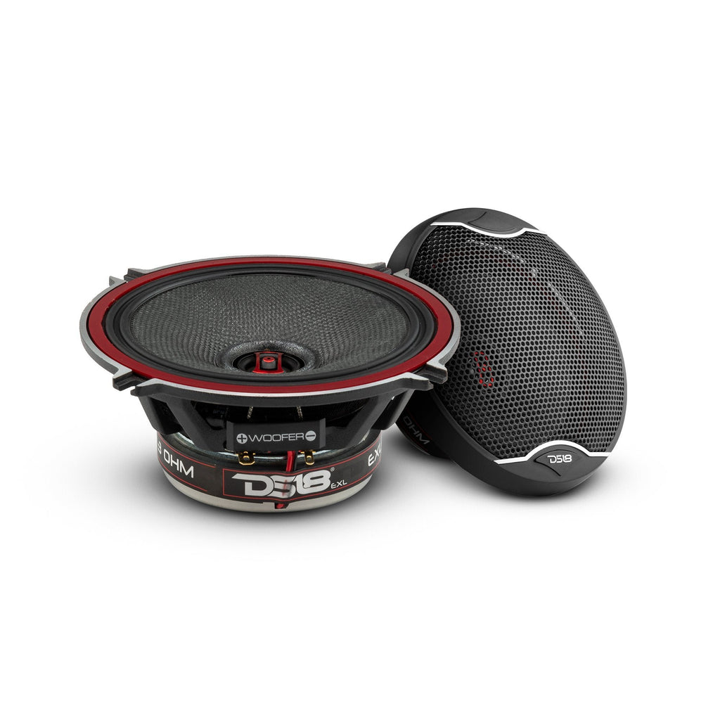 EXL 5.25" 2-Way Coaxial Speaker with Fiber Glass Cone | 80W RMS 3-Ohm