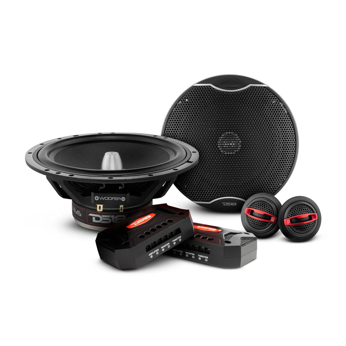 EXL 6.5" 2-Way Component Speaker System 400 Watts 4-Ohms (Pair)