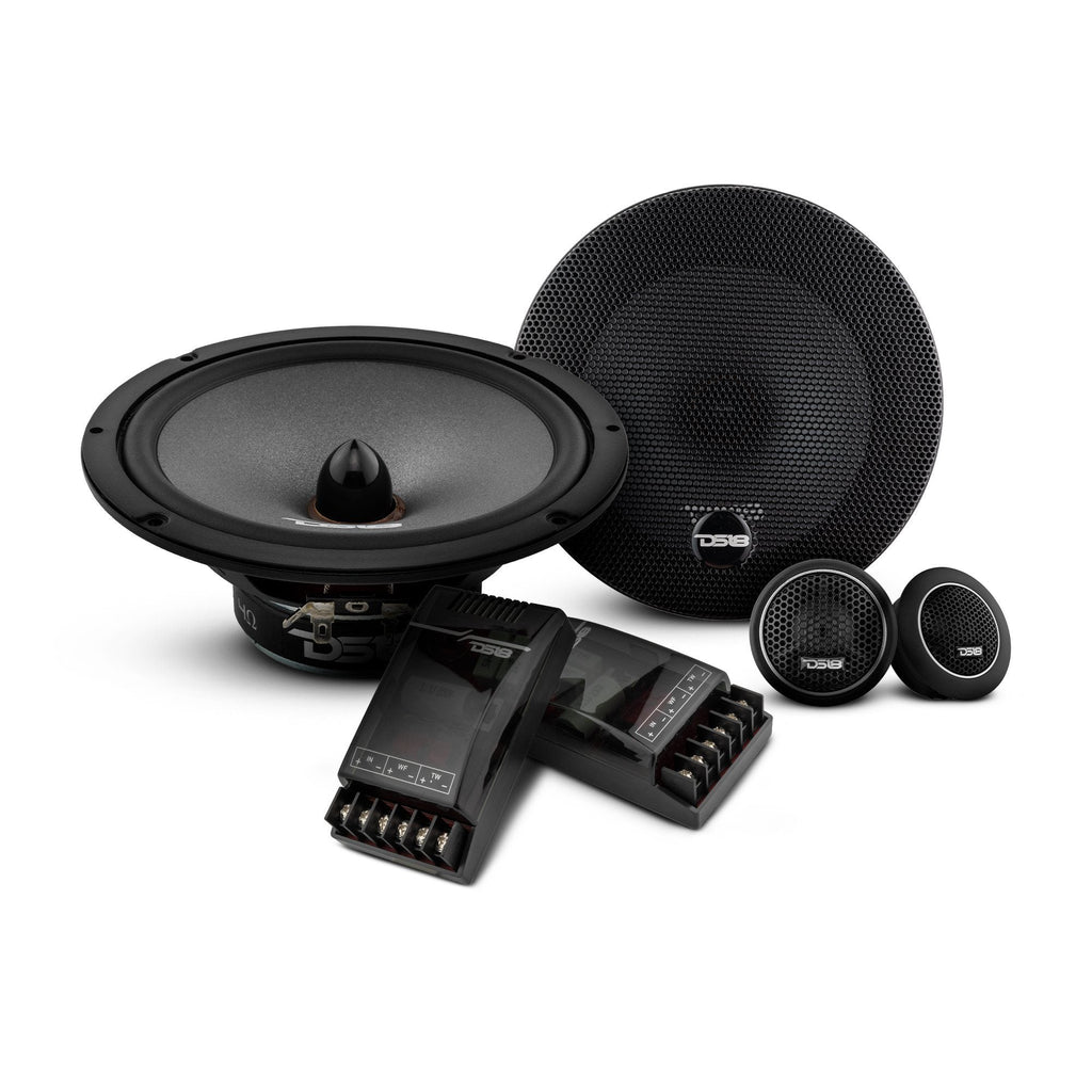 EXL 6.5" 2-Way Component Speaker System | 150W RMS 4-Ohm