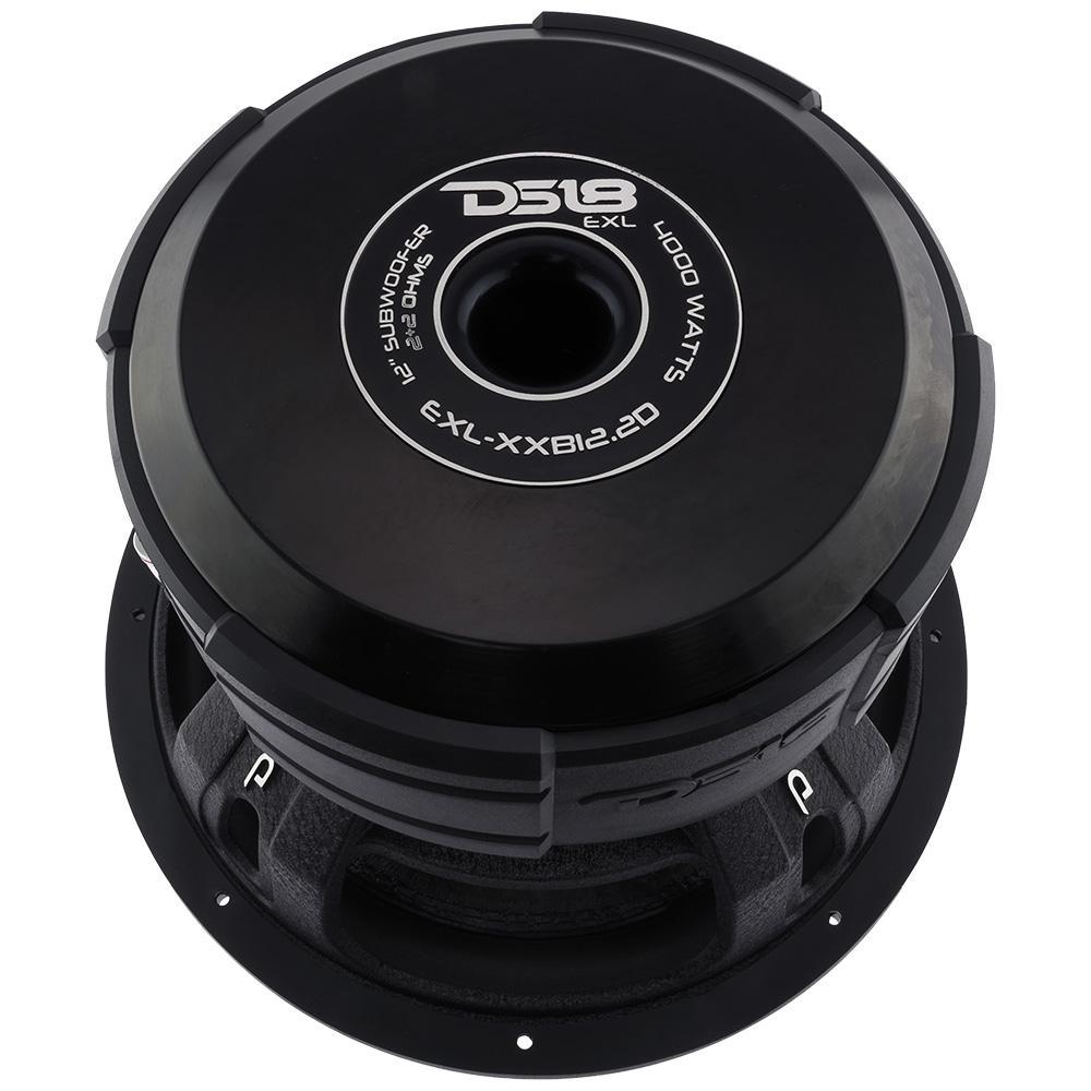 DS18 EXL-XXB12.2D 12" Subwoofer 4000 Watts DVC 2-Ohms