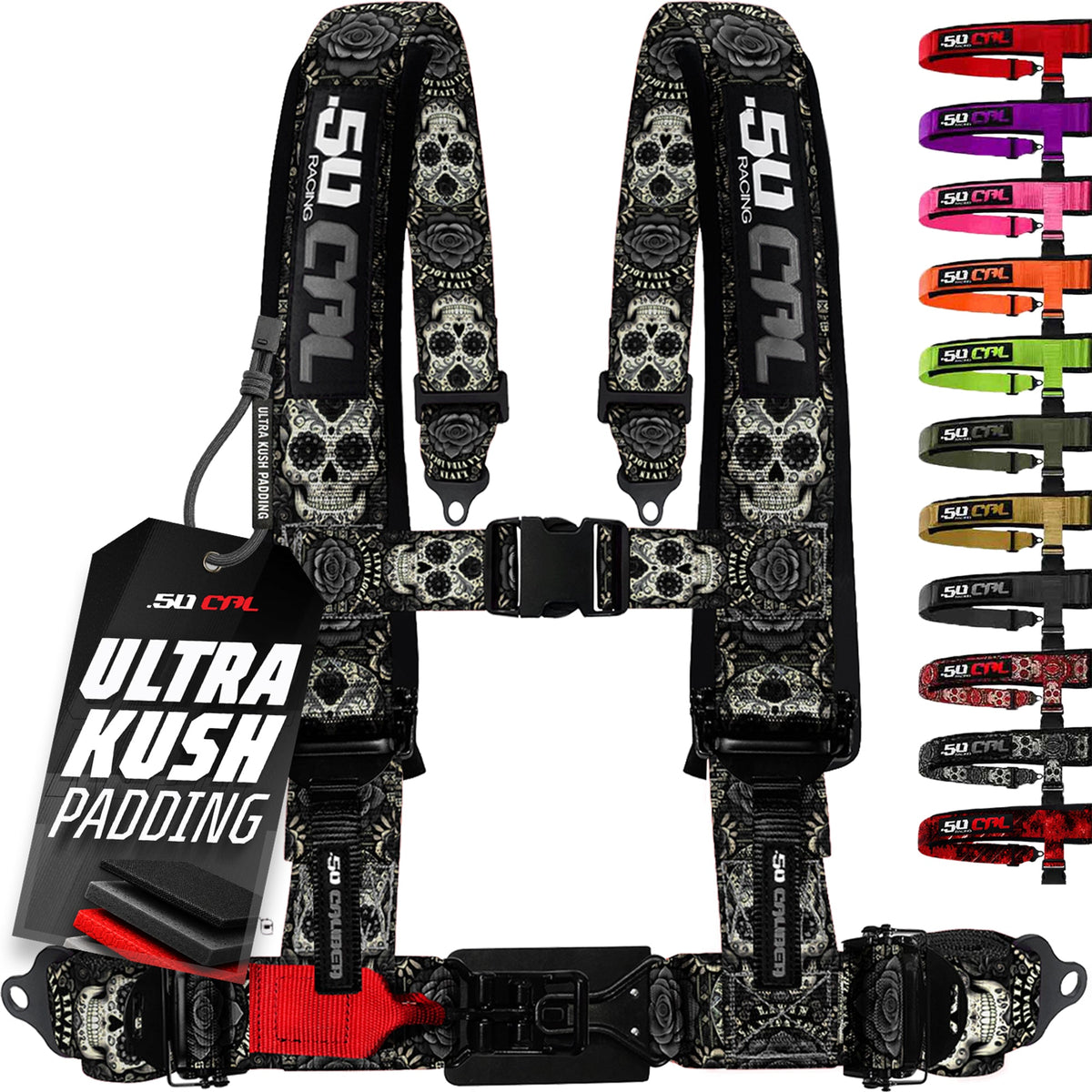 2" & 3" 4pt & 5pt Elite Series Race Latch "EZ" Adjust Harness