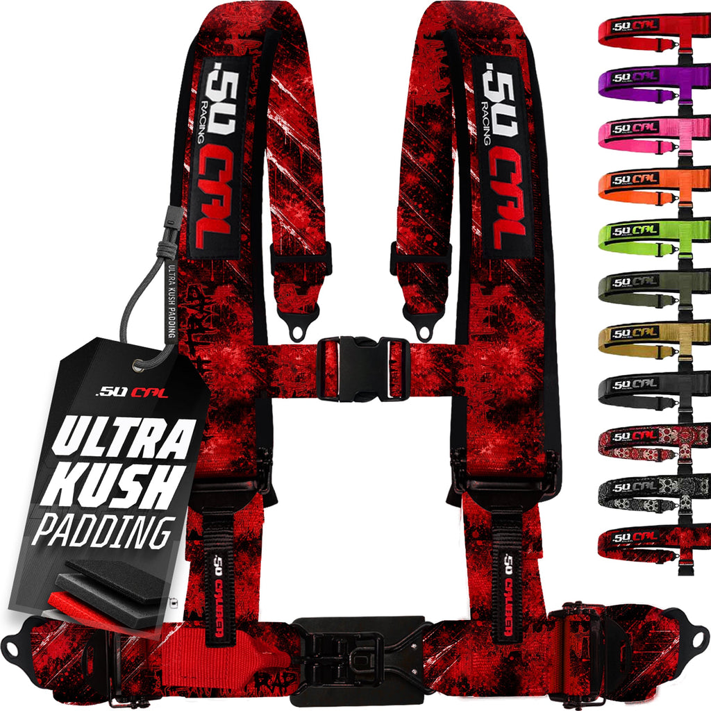2" & 3" 4pt & 5pt Elite Series Race Latch "EZ" Adjust Harness