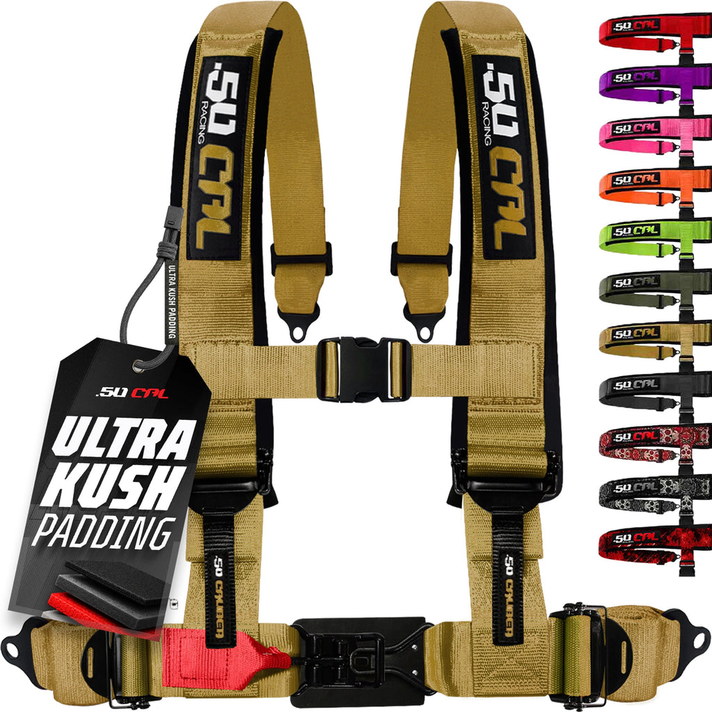 2" & 3" 4pt & 5pt Elite Series Race Latch "EZ" Adjust Harness