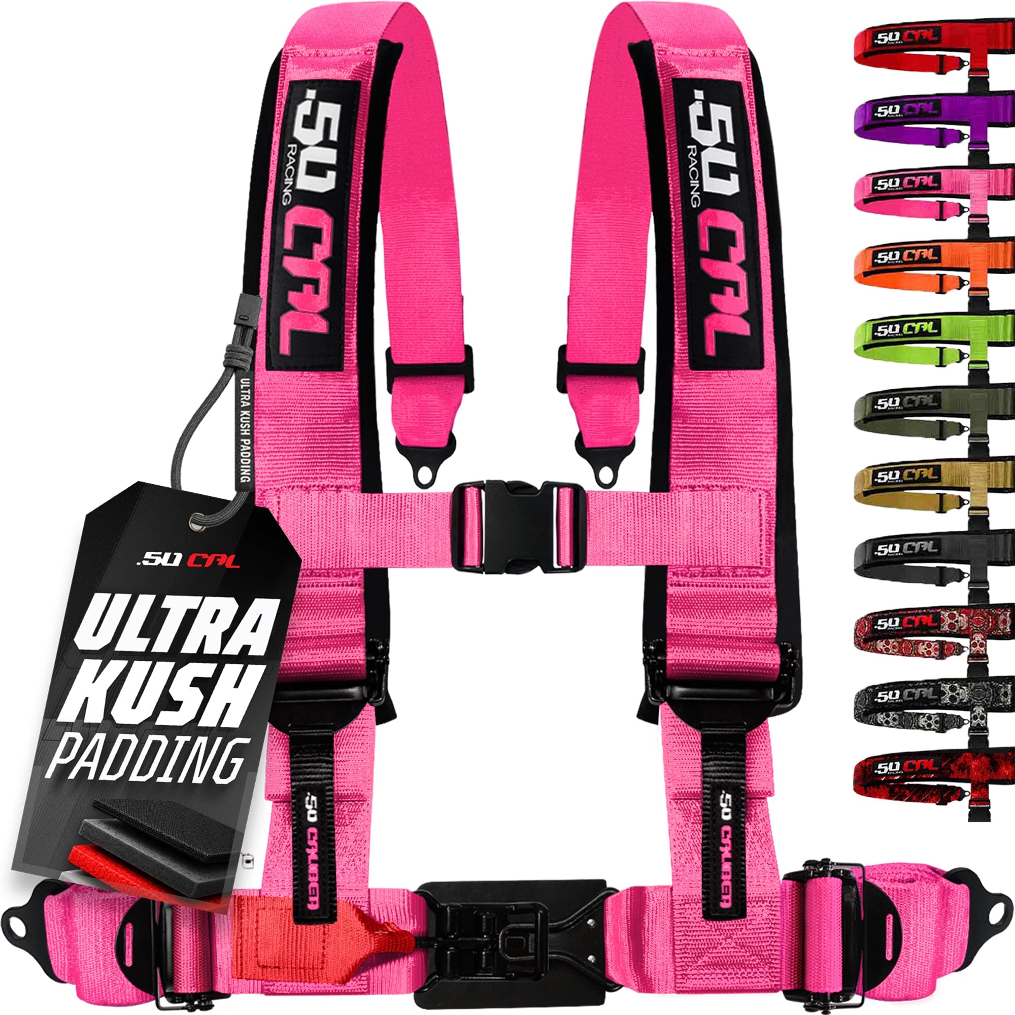 2" & 3" 4pt & 5pt Elite Series Race Latch "EZ" Adjust Harness