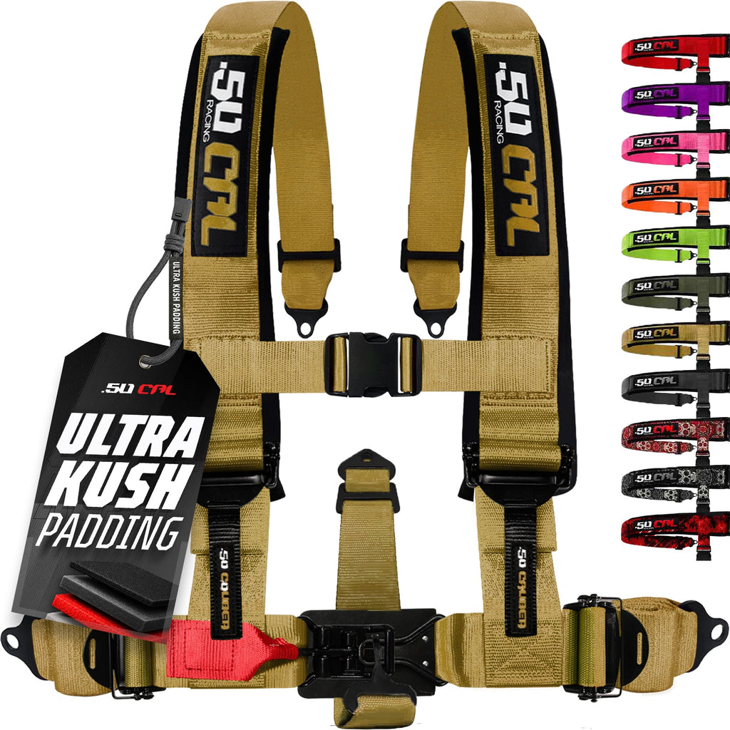 2" & 3" 4pt & 5pt Elite Series Race Latch "EZ" Adjust Harness