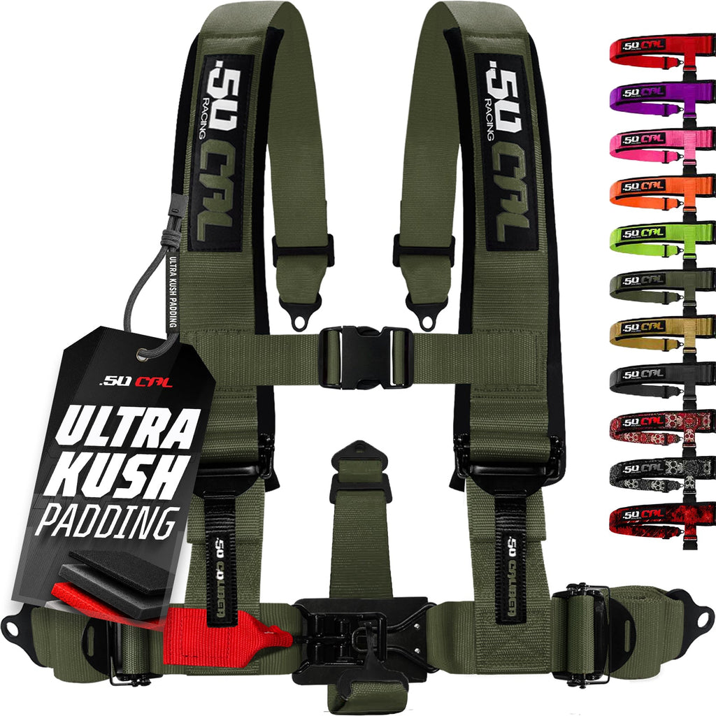 2" & 3" 4pt & 5pt Elite Series Race Latch "EZ" Adjust Harness