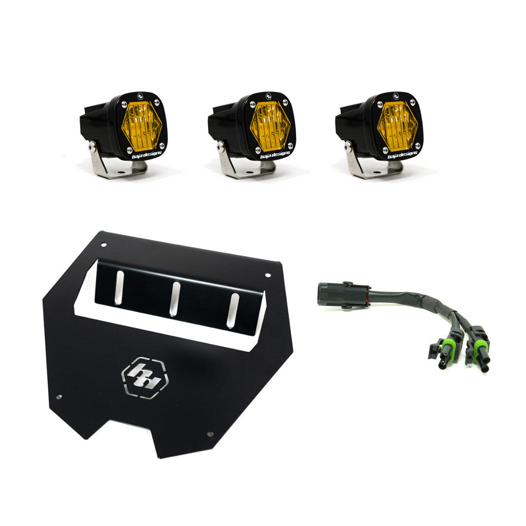Baja Designs Polaris RZR S1 Lower Facia Pod Lights (2020-2026)
