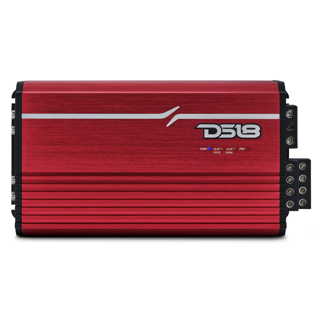 FRP Compact 4-Channel Full-Range Class-D Amplifier | 2400W RMS