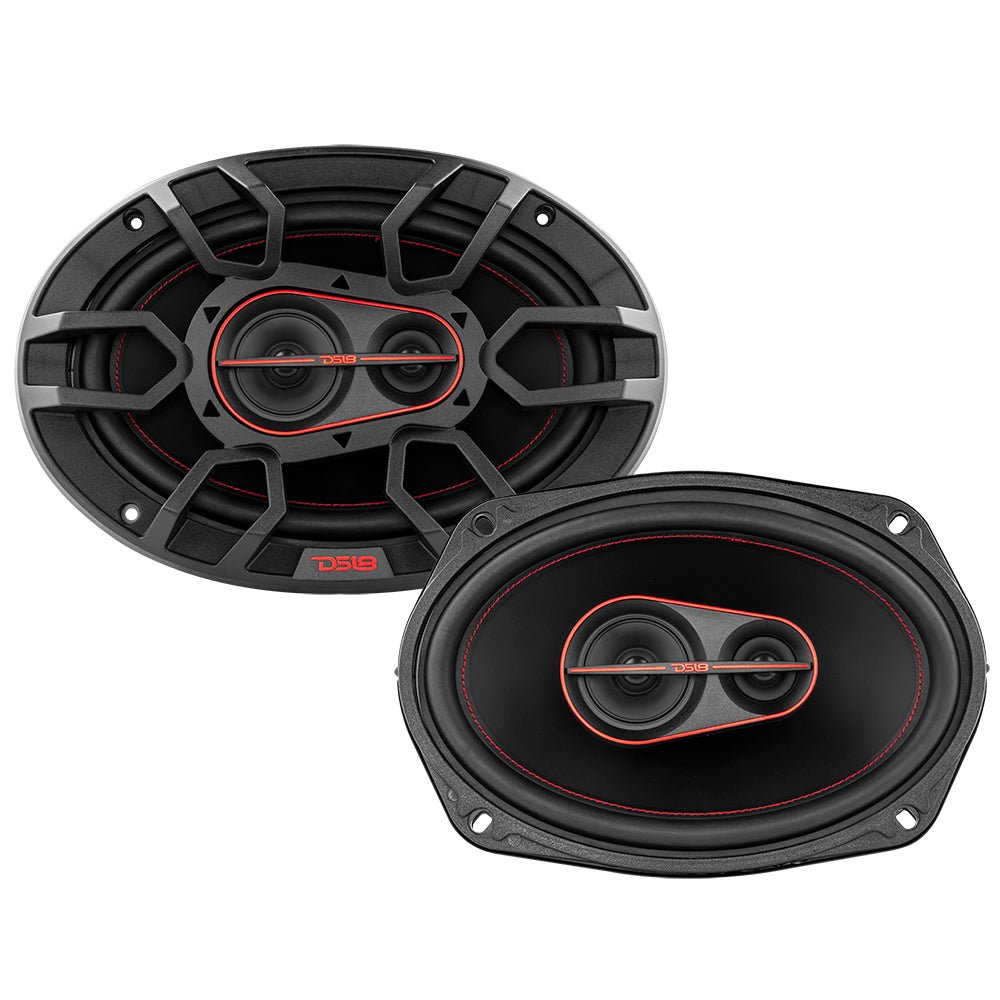 GEN-X 6x9" 3-Way Coaxial Speakers | 60W RMS 4-Ohm