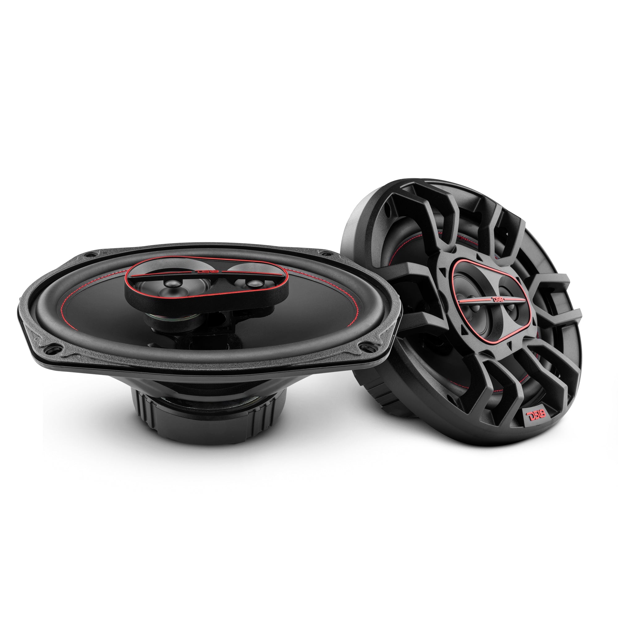 DS18 2008-2019 Toyota Highlander Front and Back Doors Speaker Good Upgrade Package 900 Watts