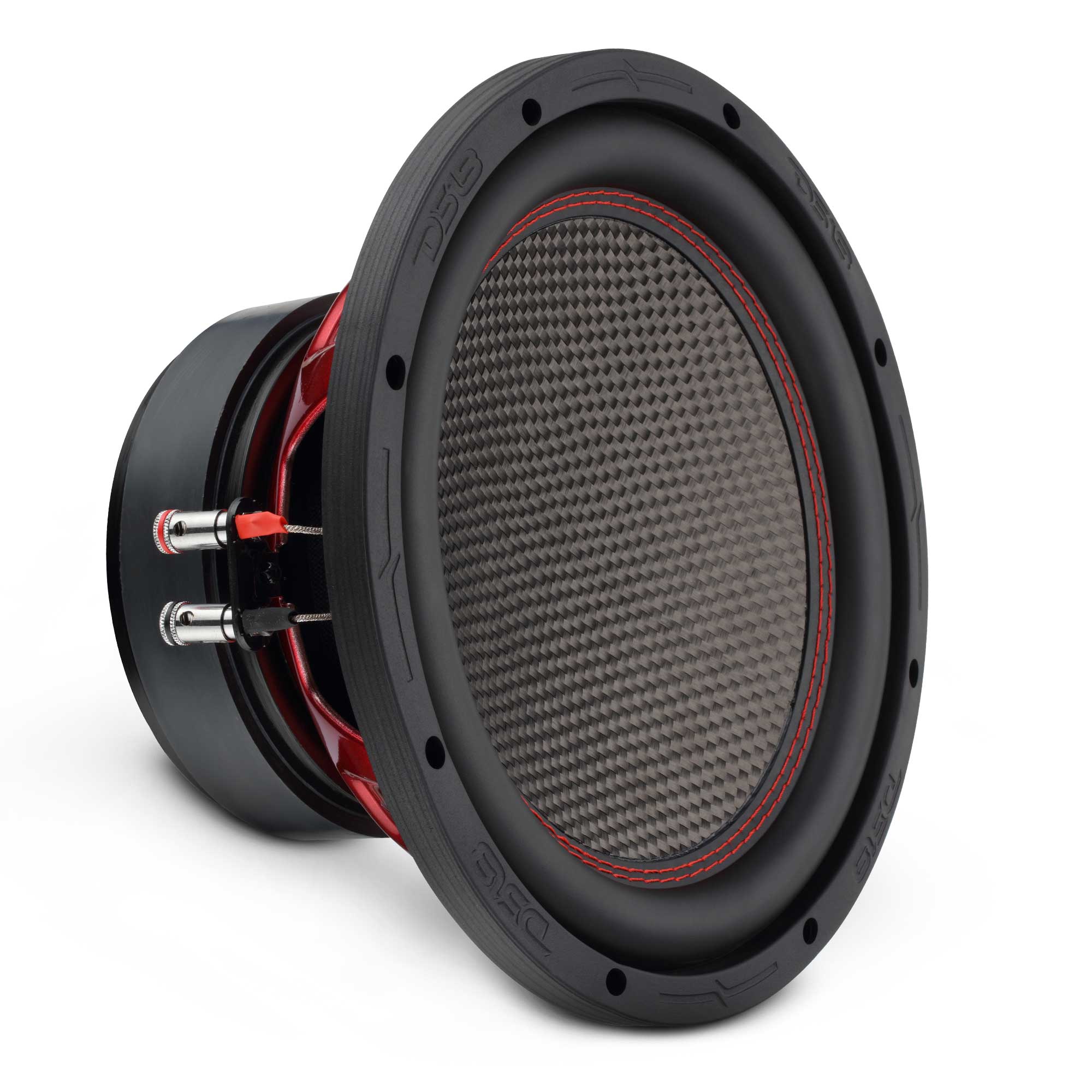 GEN-X 10" Subwoofer with Carbon Fiber Dust Cap | 600W RMS Dual 4-Ohm Voice Coils