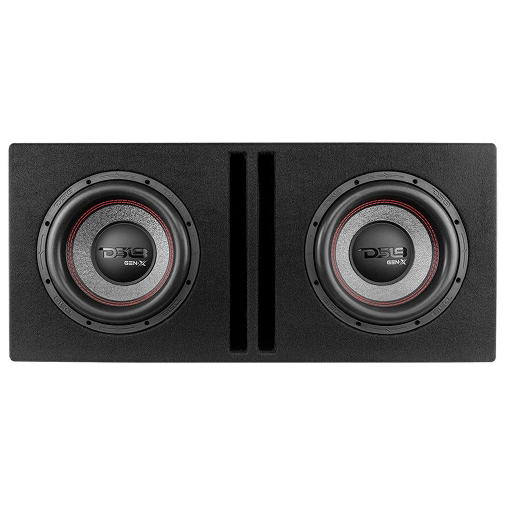 Dual 10" Loaded Subwoofer Ported Enclosure With GEN-X104D 800 Watts RMS