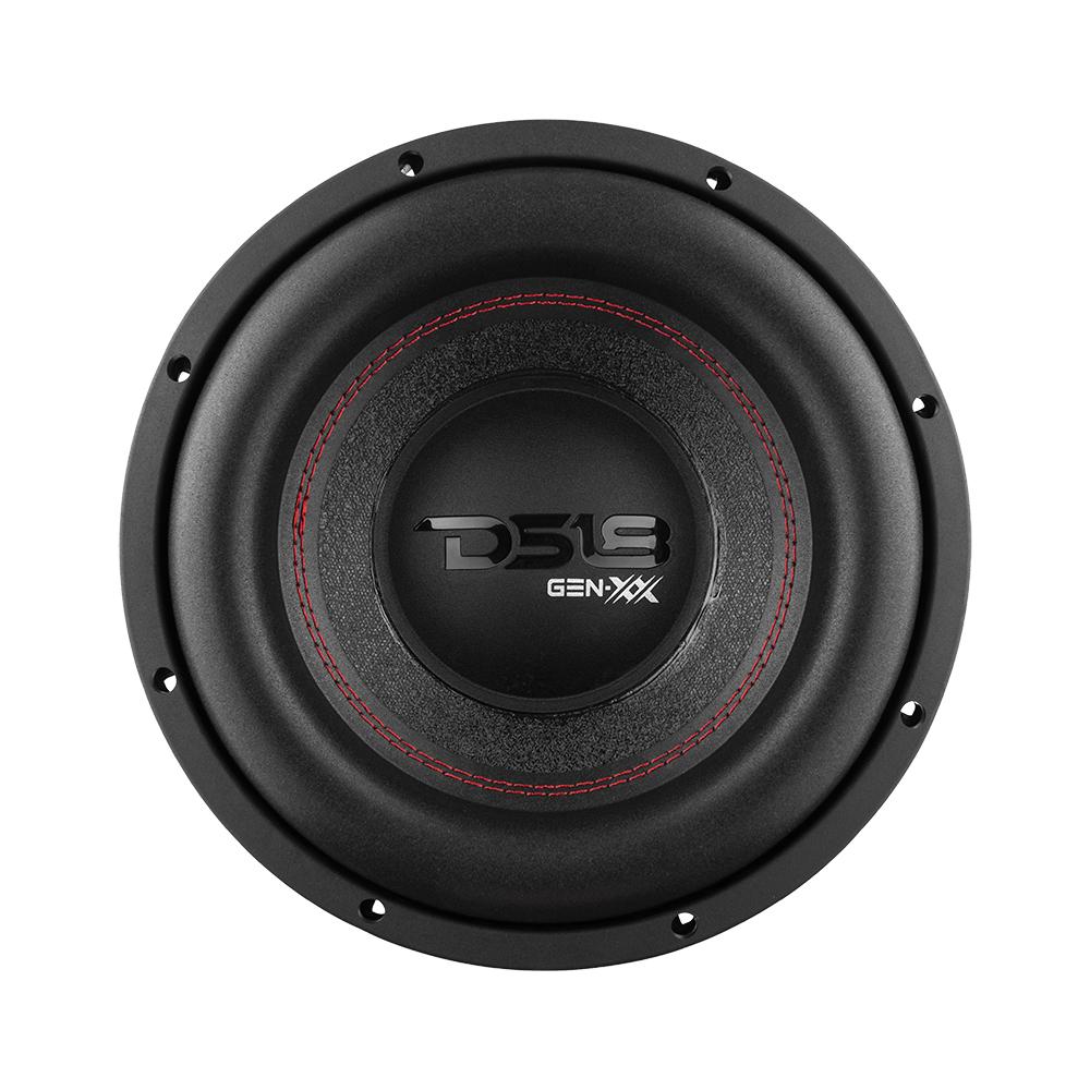 GEN-XX 10" High Excursion Subwoofer Double Stacked Magnets 500 Watts Rms DVC  4-Ohm