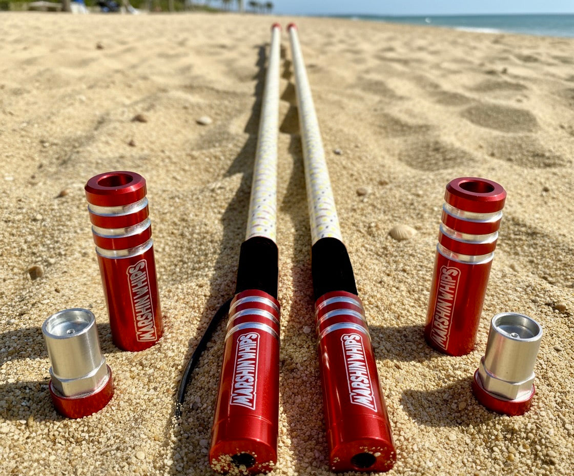 Game Changer LED Whip Set - Red, White & Blue Edition
