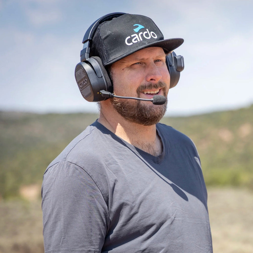 Packtalk Edgephones ORV + Gel Cups + Cardo cap