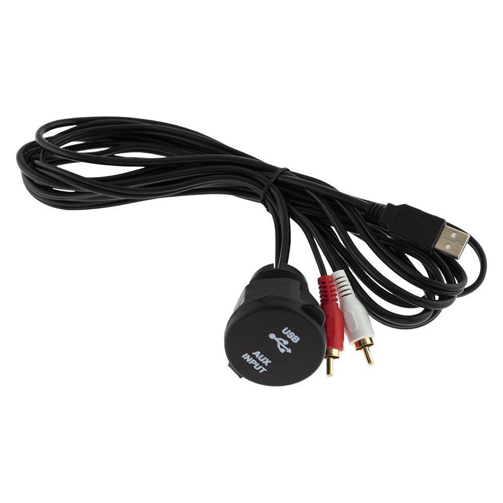 DS18 HYDRO HM2MAUX USB & 3.5mm AUX INPUT EXTENSION