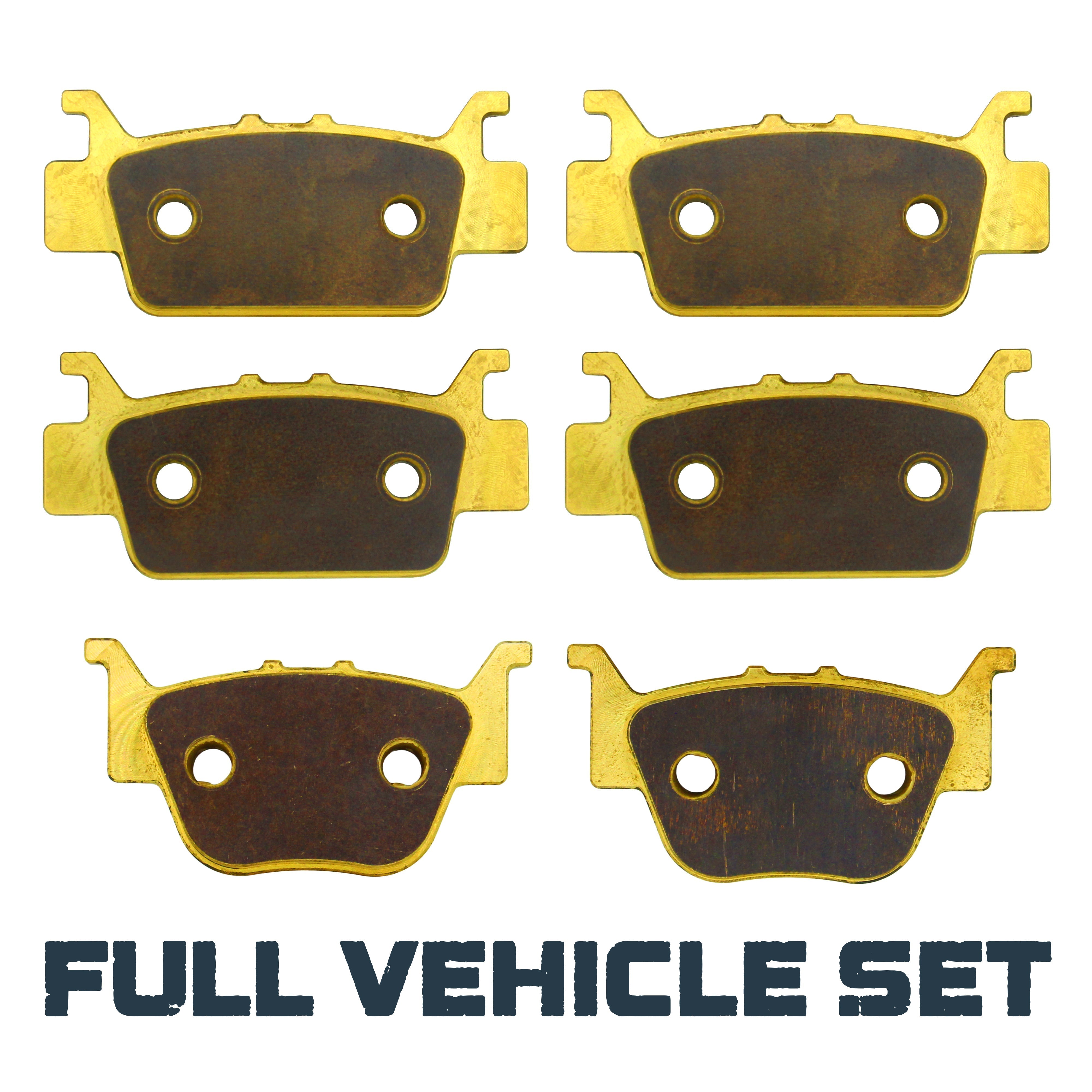 Honda Rincon TRX680/Rubicon 700 2008-2026 Brass Brake Pad Set