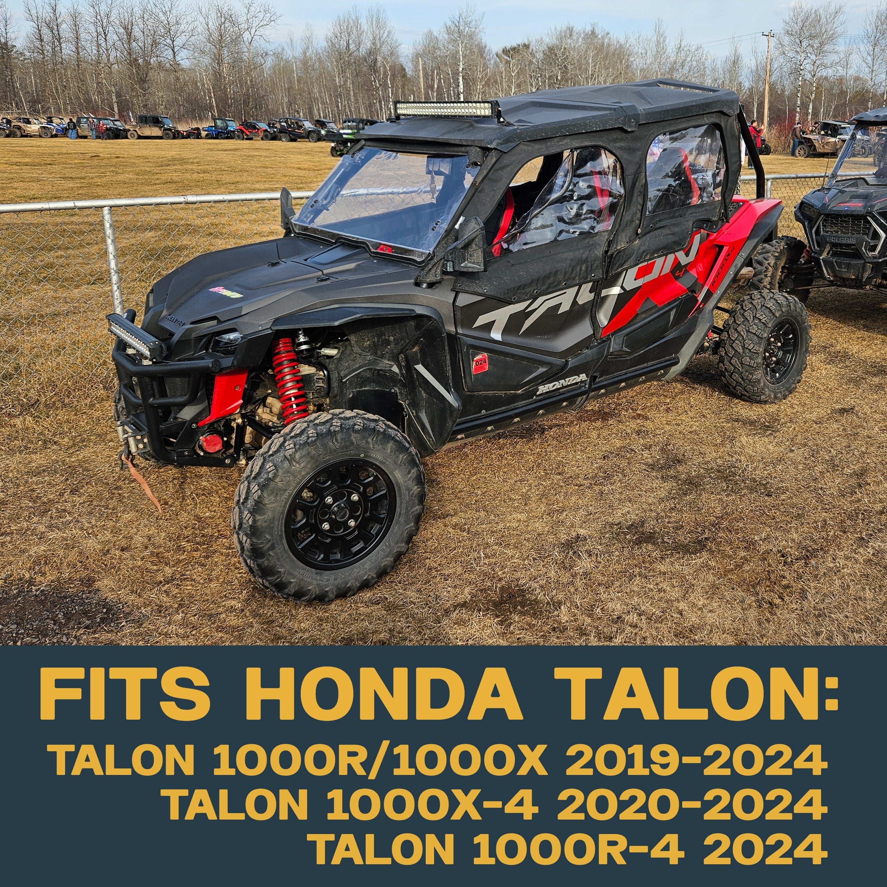 Honda Talon 1000R/1000X/1000X-4 2019-2026 Ridge Rider Disc Brake Rotor Kit
