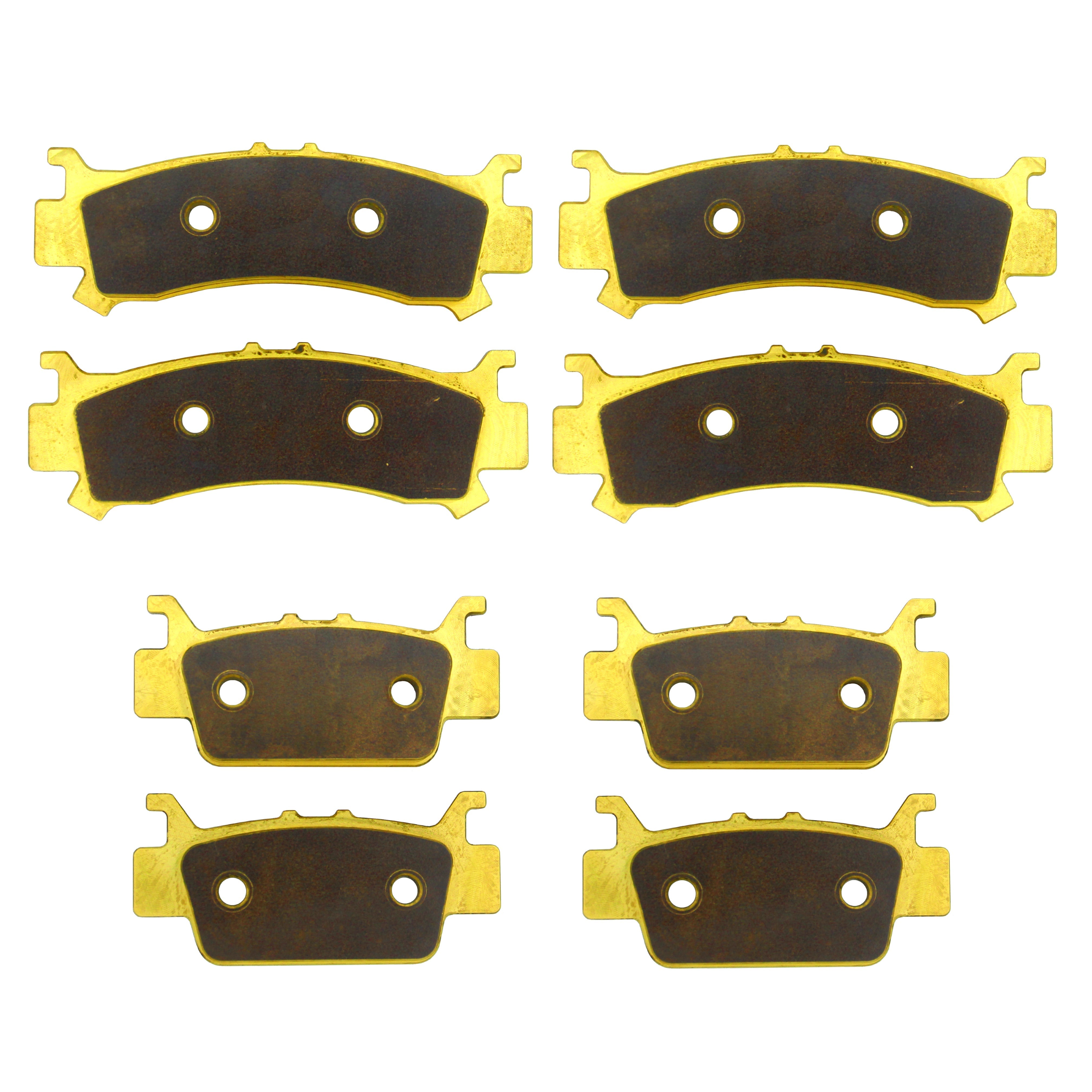Honda Pioneer 1000/1000-5/1000-6 2016-2026 Brass Brake Pad Set