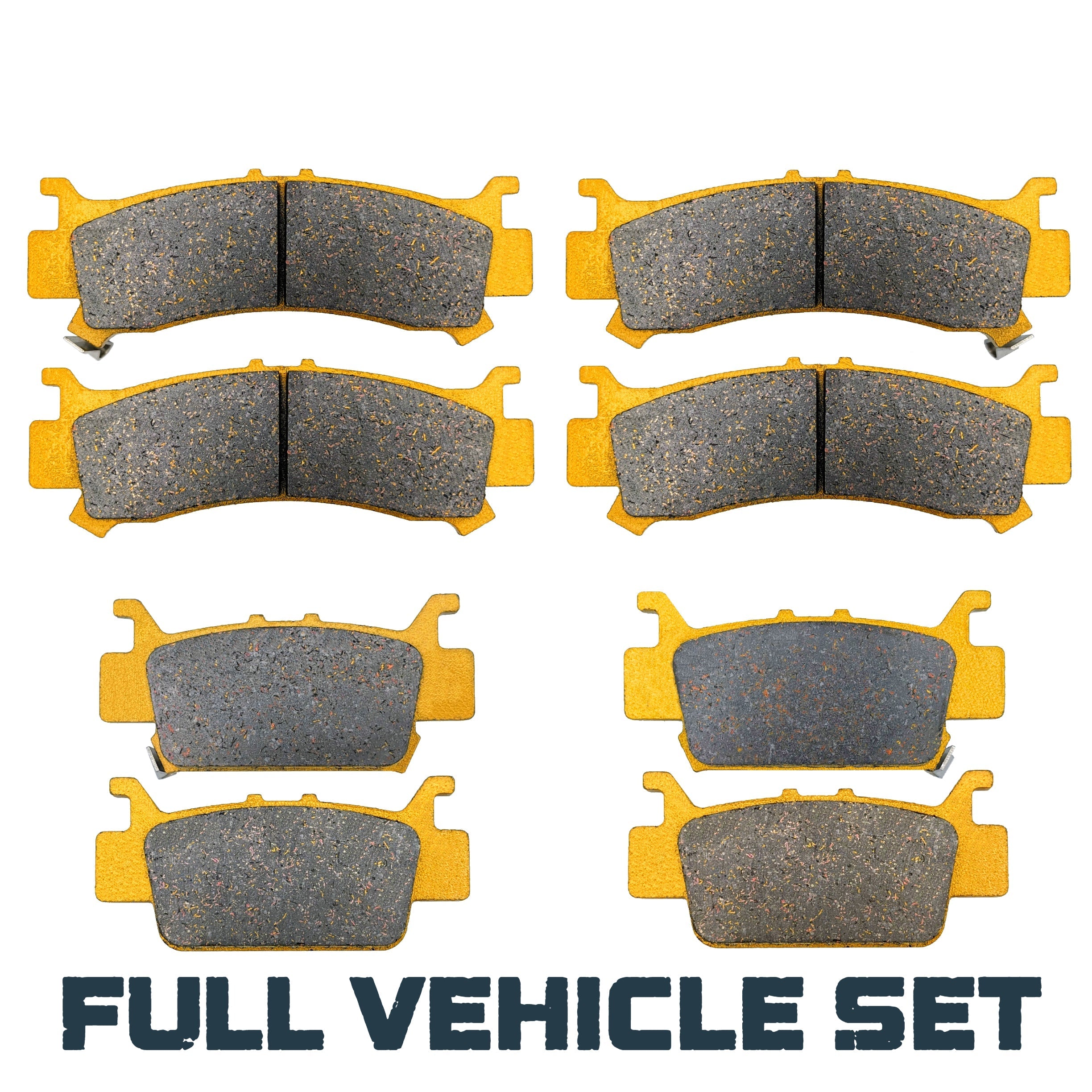 Honda Talon 1000R/1000X/1000X-4 Ceramic Brake Pad Set Front & Rear 2019-2026