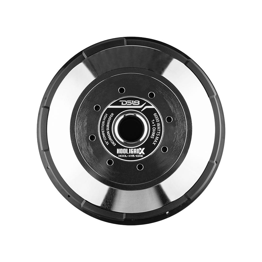 HOOLIGAN X 15" High Excursion Subwoofer 4000 Watts Rms 4" DVC 1-Ohm