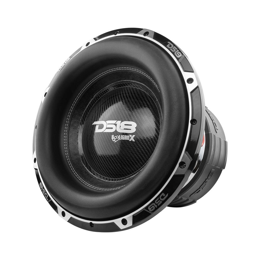 HOOLIGAN X 15" High Excursion Subwoofer 4000 Watts Rms 4" DVC 4-Ohm