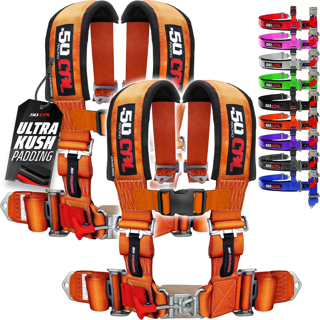 Pro Series 2" 4 point Latch Harness 50 Caliber Racing Harness