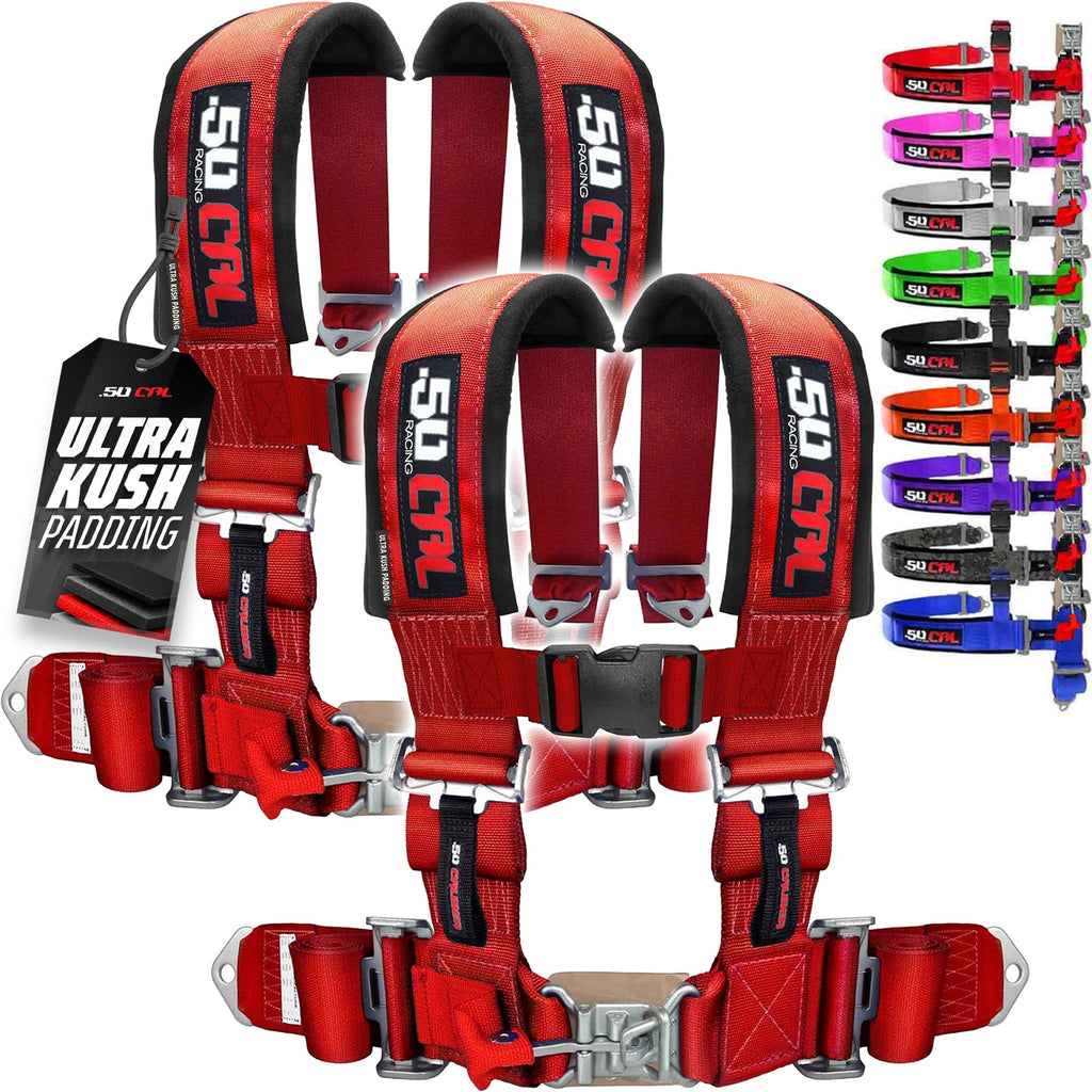 Pro Series 3" 4 point Latch Harness 50 Caliber Racing
