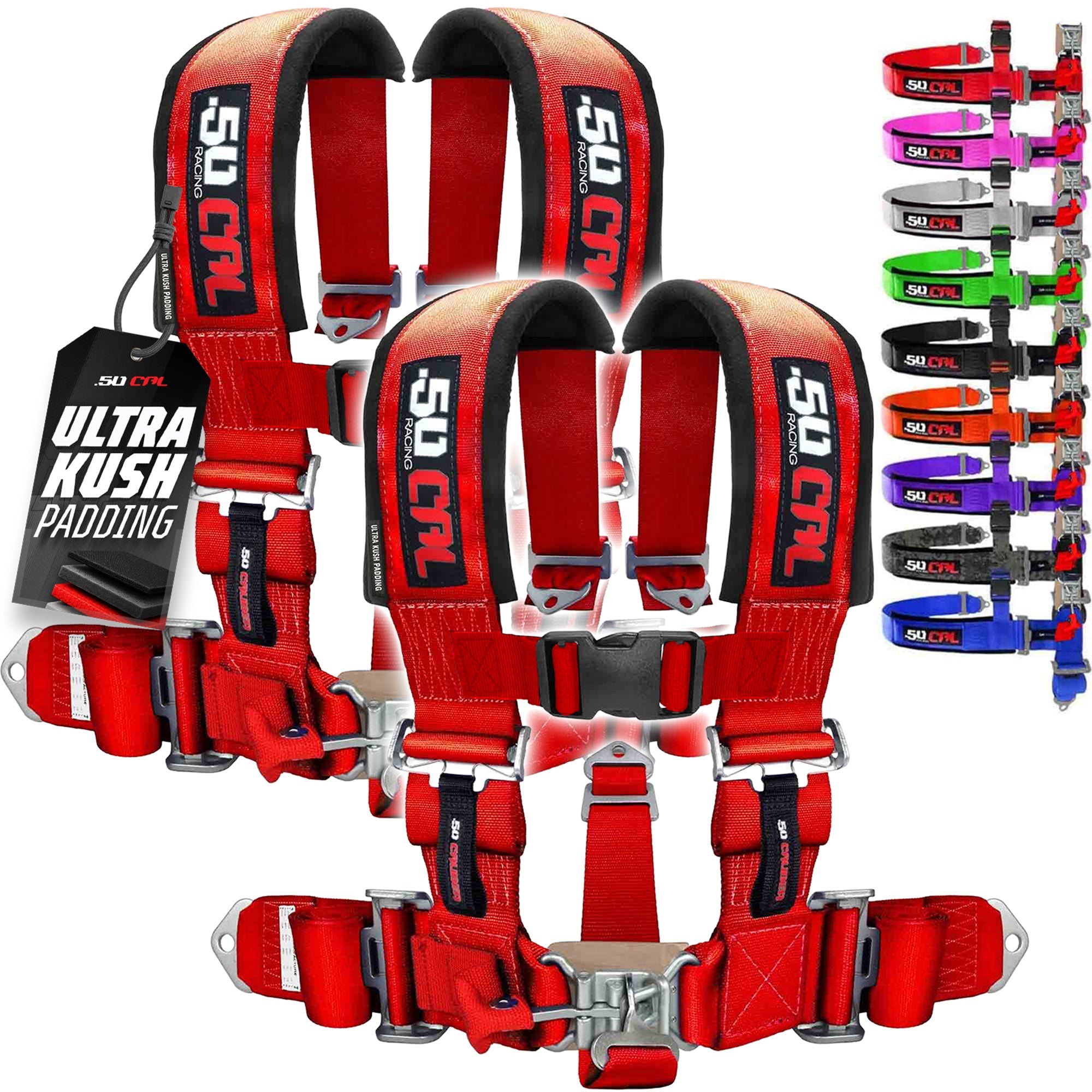 2" 5 point Pro Series Latch Harness 50 Caliber Racing Harness