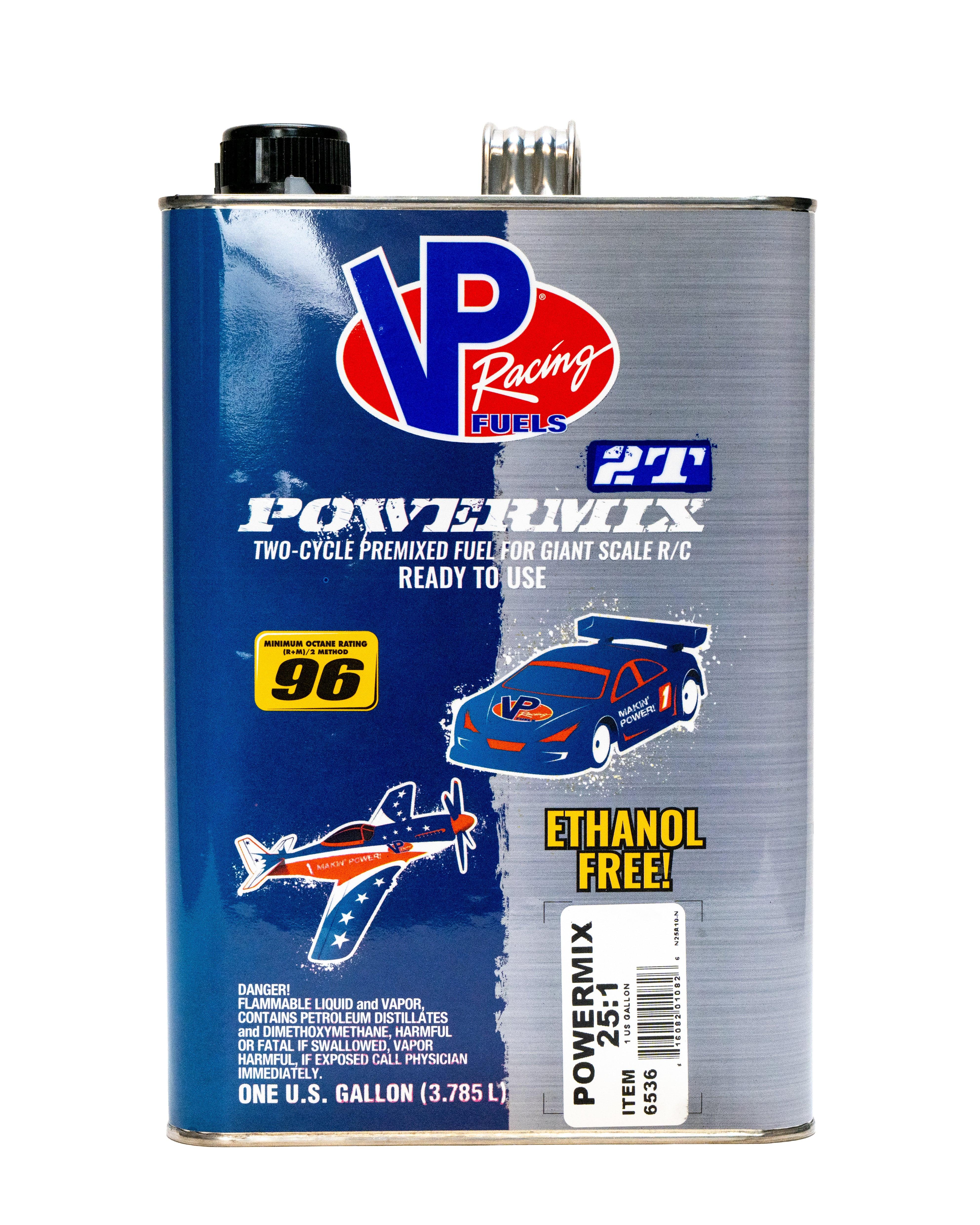 VP Racing RC Car Powermix 25:1 Fuel Mix 94 Octane Hobby Fuel