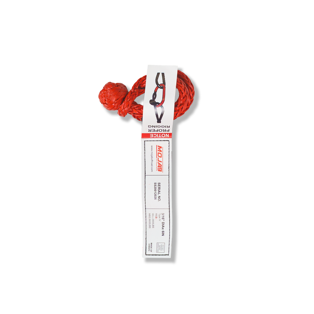 Micro Soft Shackle 3/16'' x 6'' – Keychain & Recovery