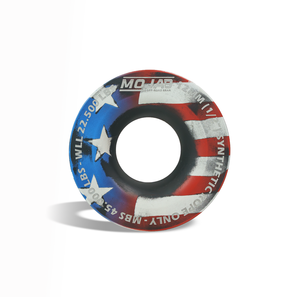 American Flag Snatch ring (diameter 3.8'')