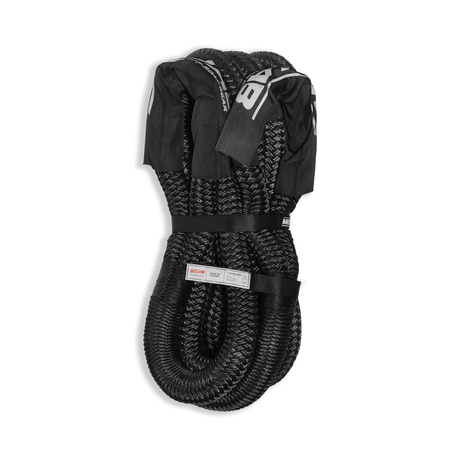 MOJAB 1-1/2”x 30’ Heavy-duty Kinetic Recovery Rope