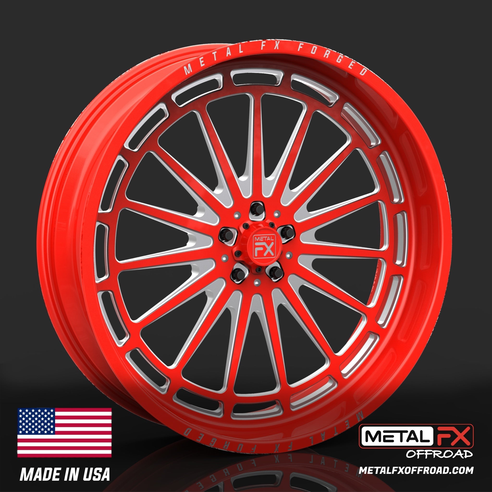 24" Delta R | Forged Monoblock | Non-Beadlock | Polished