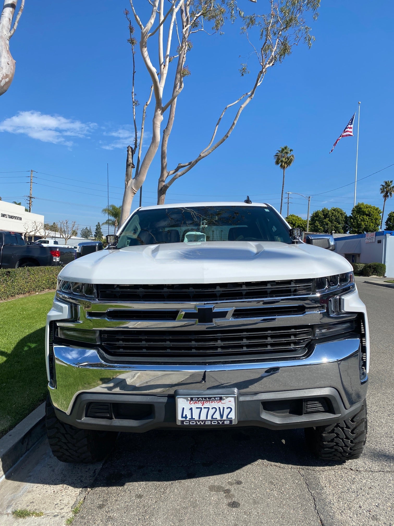 2019+ Silverado Ditch Light Pillar Brackets