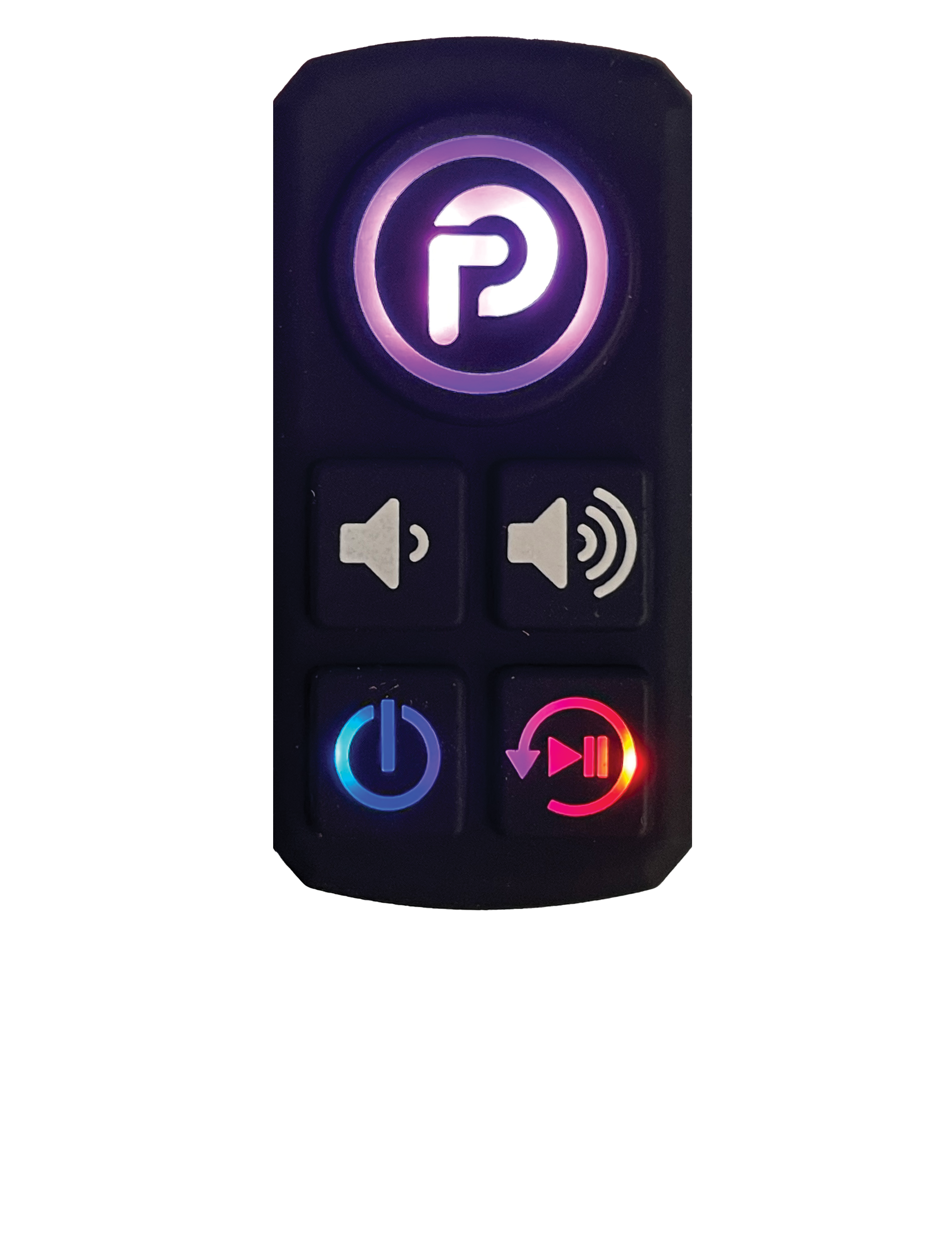 Party Stick | Wireless Music Sharing Adapter | one-click Party Button pairing | Knockout Keypad | 12 volt Powered | RCA Audio Output | Remote Amplifier Turn-On