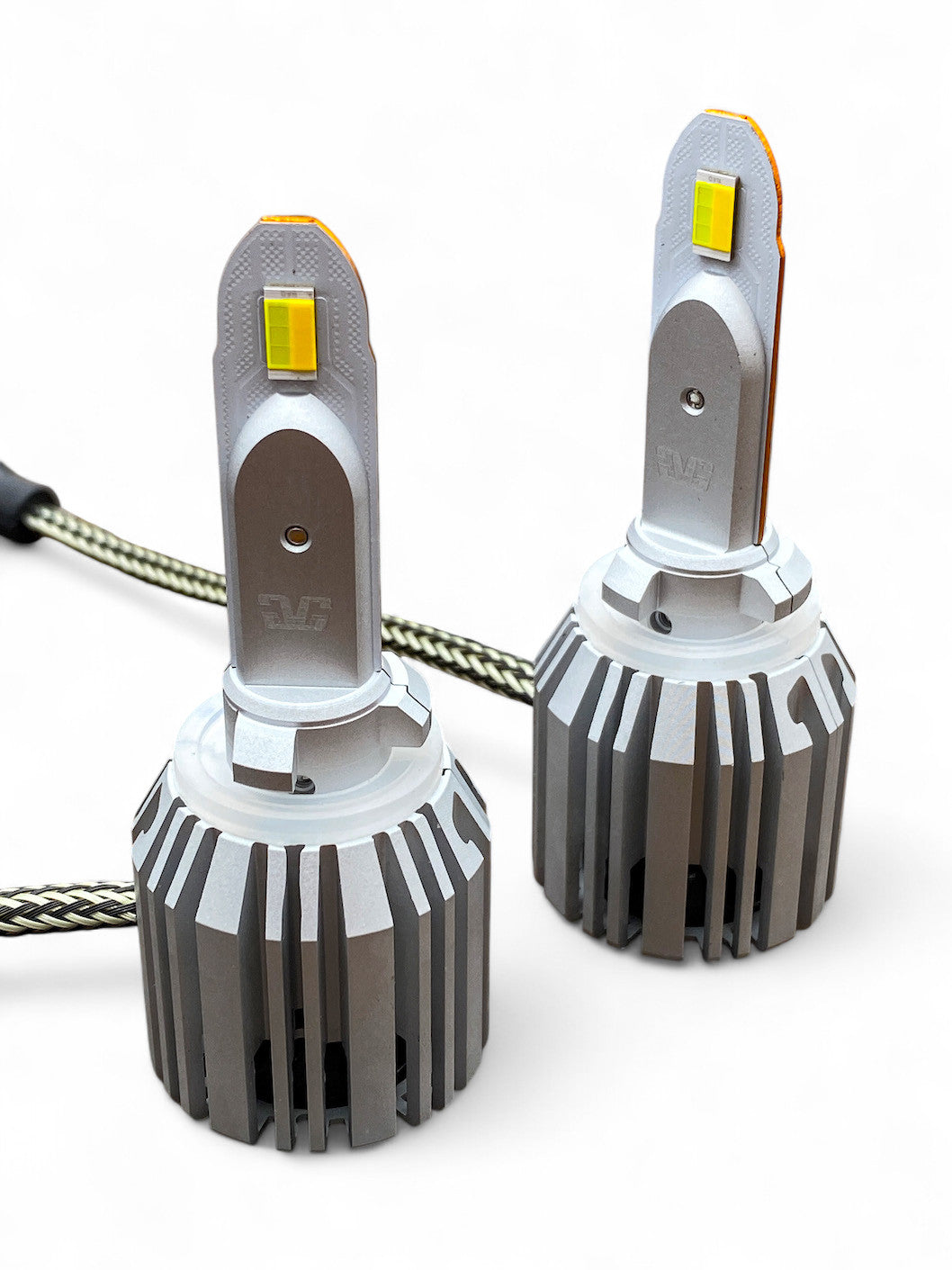 G4-RS 3 Color LED Headlight Bulbs White/Yellow/Amber