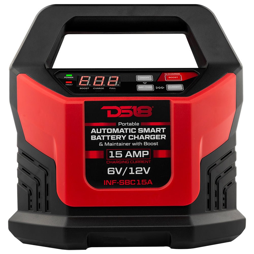 15 AMP Automatic Smart Lithium and AGM Battery Charger, Maintainer and Jump Booster