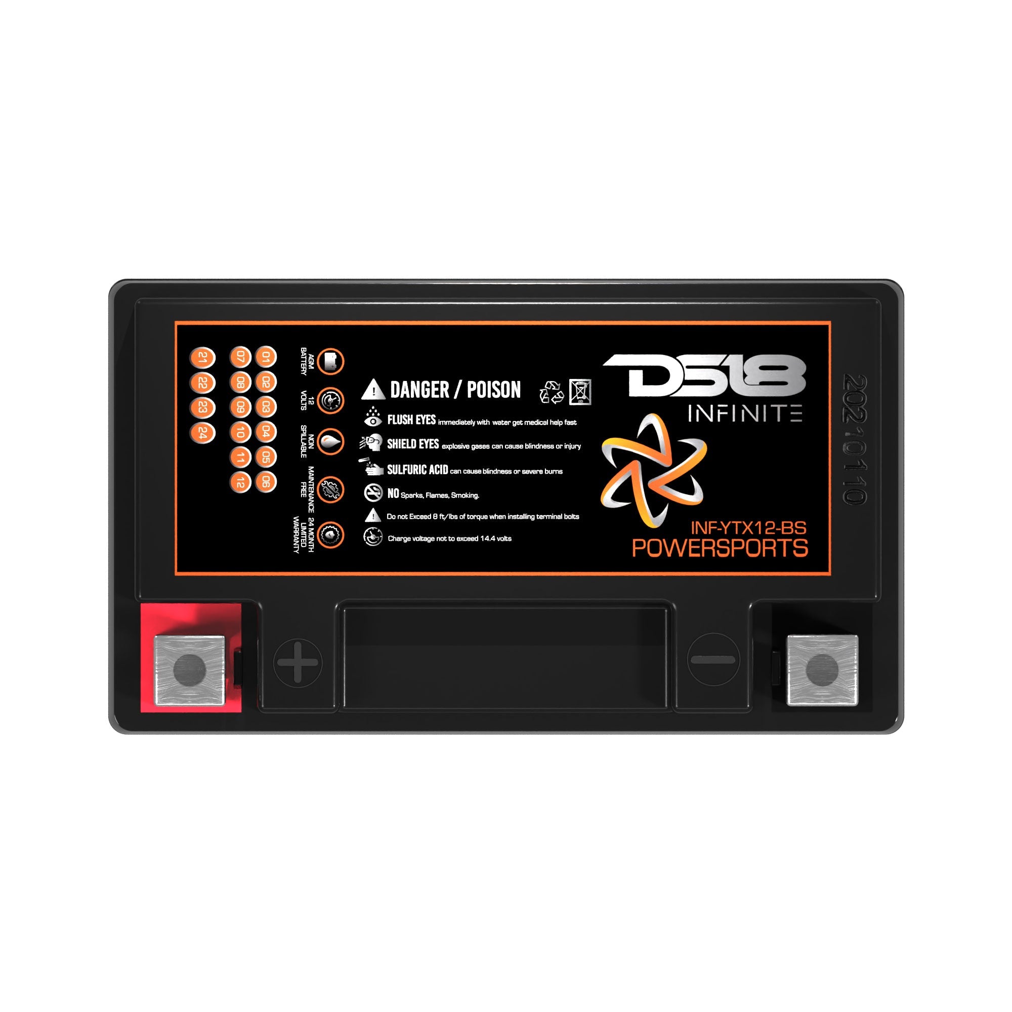 INFINITE 450 Watts 12 AH AGM Power Cell For Power Sports