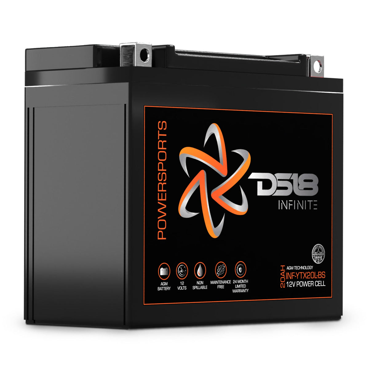 INFINITE 800 Watts 20 AH AGM Power Cell For Power Sports