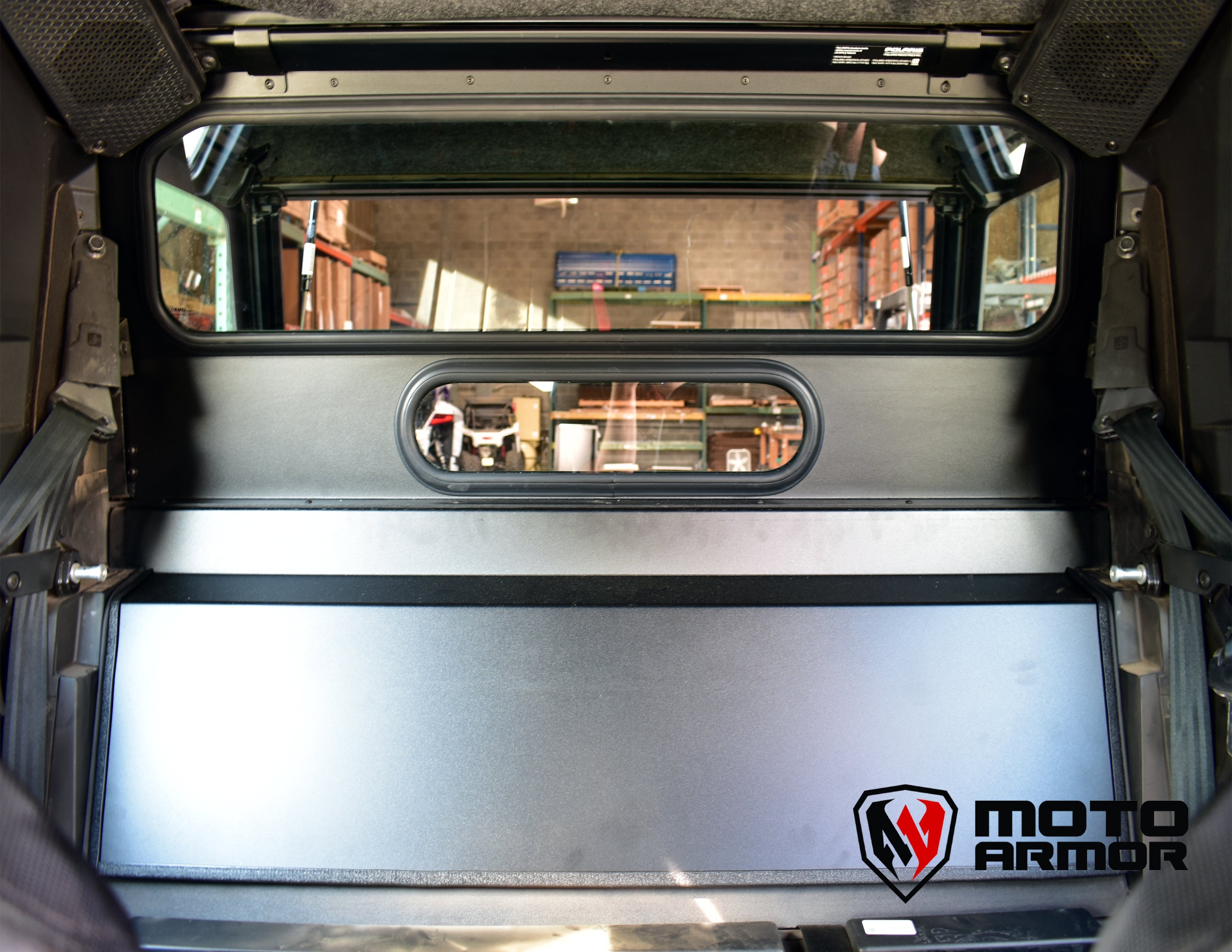 Moto Armor Xpedition Mid Glass Window Panel